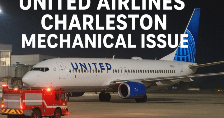 United Airlines Charleston Mechanical Issue: A Detailed Look at the Incident and Its Impact