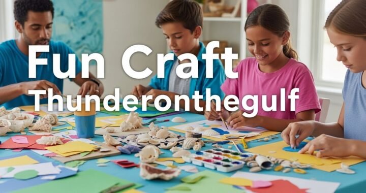 Explore the Exciting World of Fun Crafts Thunderonthegulf: Creativity by the Gulf