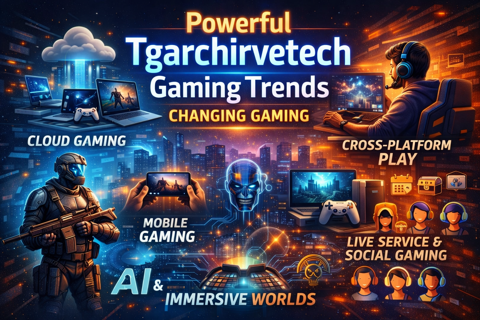tgarchirvetech gaming trends
